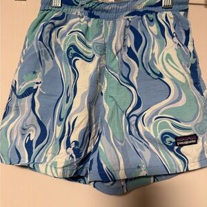 Patagonia mermaid wave Pattern swim shorts XS (5/6)